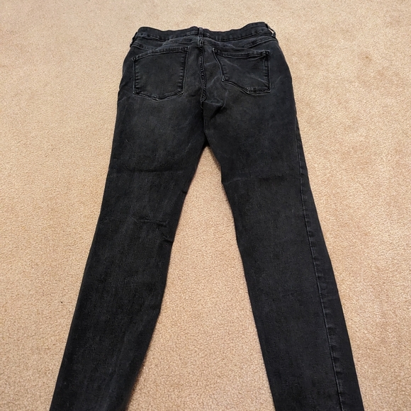 Old Navy black built in sculpt jeans size 8 - Picture 5 of 6